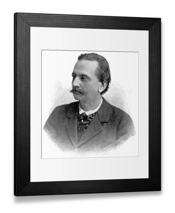 Framed Print : Eduard Franz Joseph Graf von Taaffe
