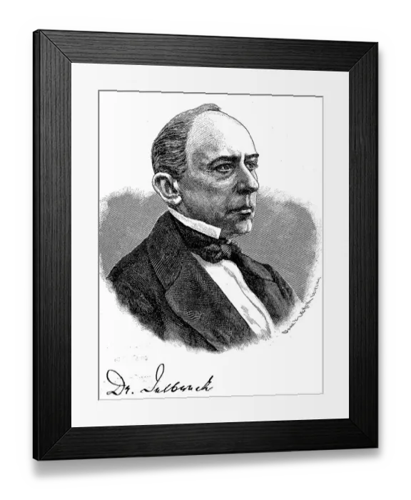 Framed Print : Martin Friedrich Rudolf von Delbrueck Framed Print : Martin Friedrich Rudolf von Delbrueck