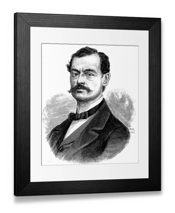 Framed Print : Count Richard von Belcredi, Richard Count Belcredi