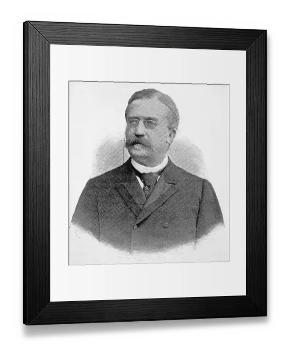 Framed Print : Karl Heinrich von Boetticher, 6 January 1833