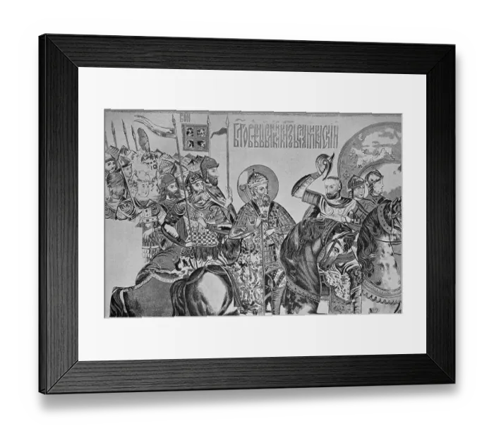 Framed Print : Grand Duke Vladimir Monomakh of Kiev