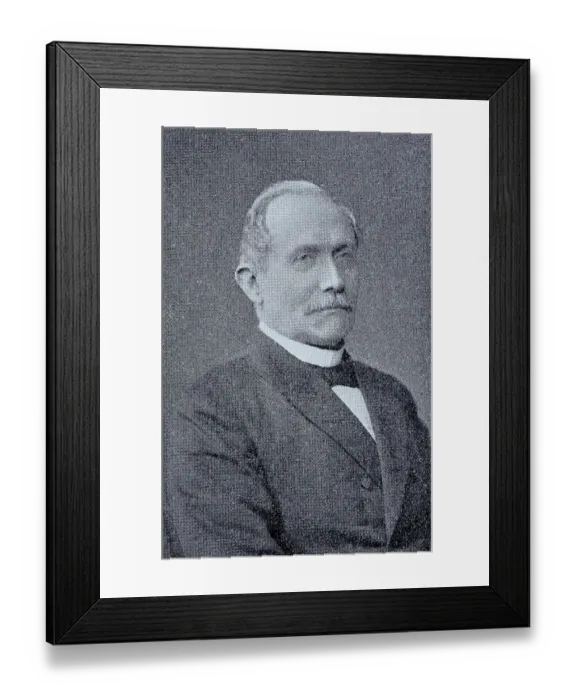 Framed Print : Arnold Heinrich Albert von Maybach was a German lawyer