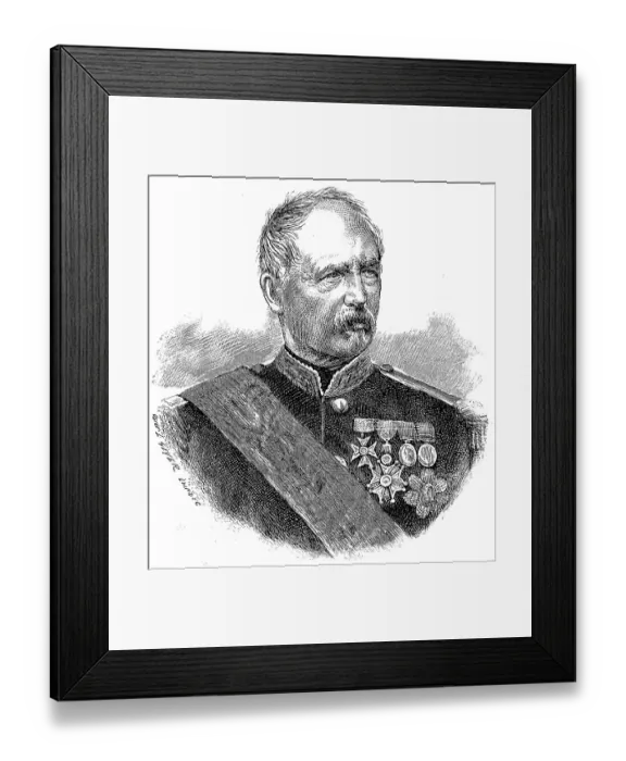 Framed Print : Marie Edme Patrice Maurice, Count of Mac-Mahon Framed Print : Marie Edme Patrice Maurice, Count of Mac-Mahon
