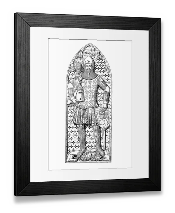 Framed Print : Guenther XXI Count of Schwarzburg-Blankenburg