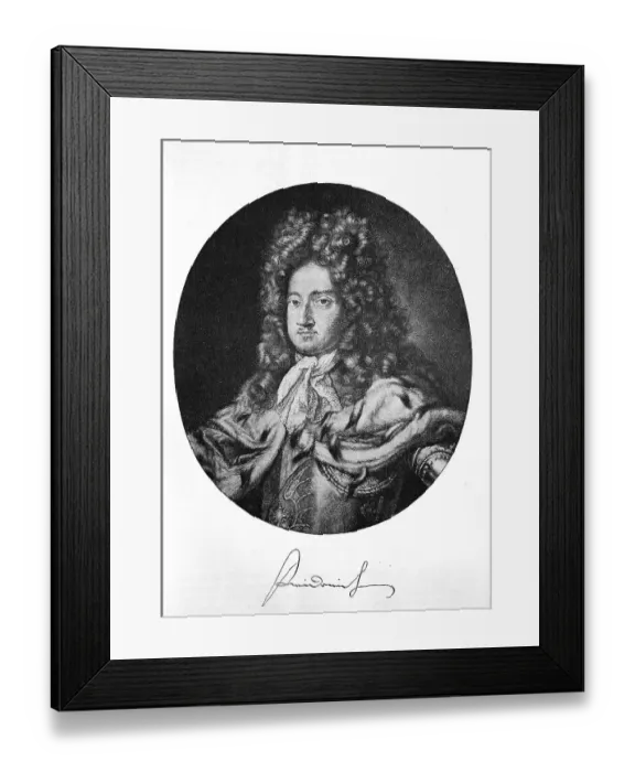 Framed Print : Frederick I 11 July 1657-25 February 1713