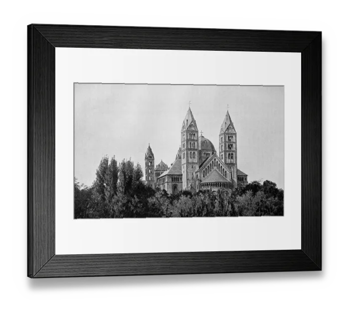 Framed Print : The Speier Cathedral, Speyer, Germany Framed Print : The Speier Cathedral, Speyer, Germany