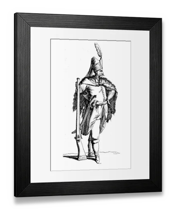 Framed Print : Janissaries, Janissary Corps, were the elite troops of the army in the Ottoman Empire