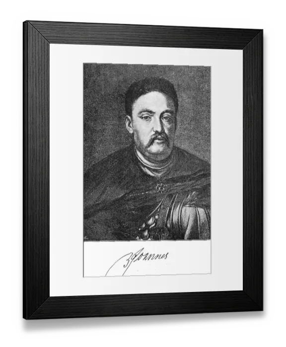 Framed Print : Johann III Sobieski, Jan III Sobieski