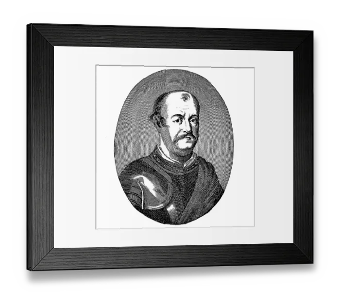 Framed Print : George, Jerzy Sebastian Lubomirski