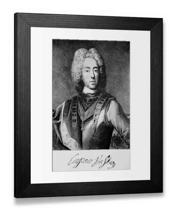 Framed Print : Eugene Francis, Prince of Savoy-Carignan