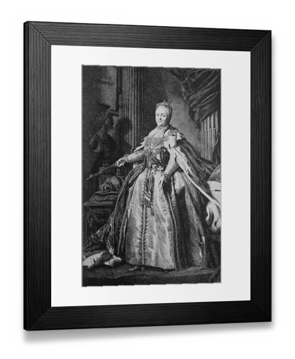 Framed Print : Catherine II called Catherine the Great Framed Print : Catherine II called Catherine the Great