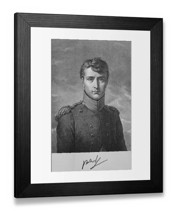 Framed Print : Napoleon Bonaparte as first consul of the French Republic