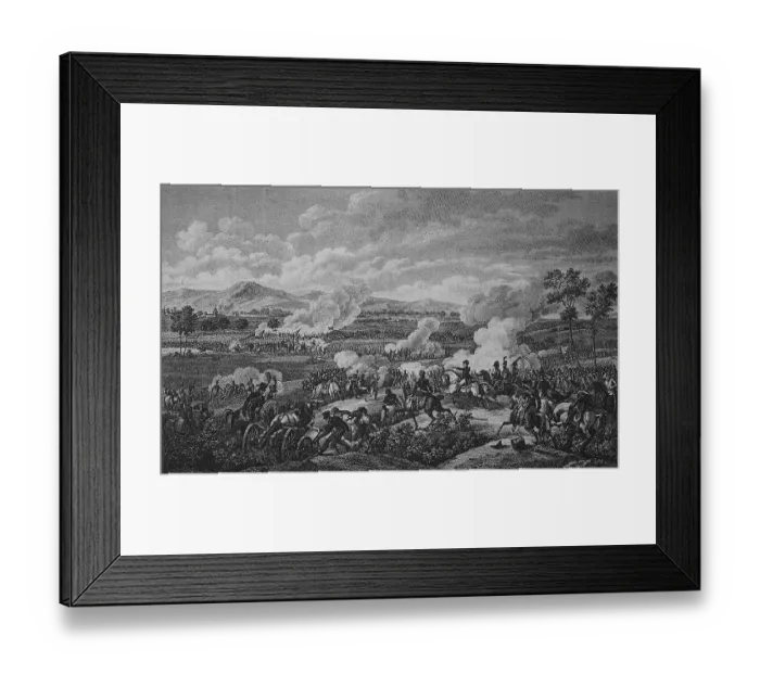 Framed Print : The Battle of Marengo took place on 14 June 1800 during the Second Coalition War at Marengo