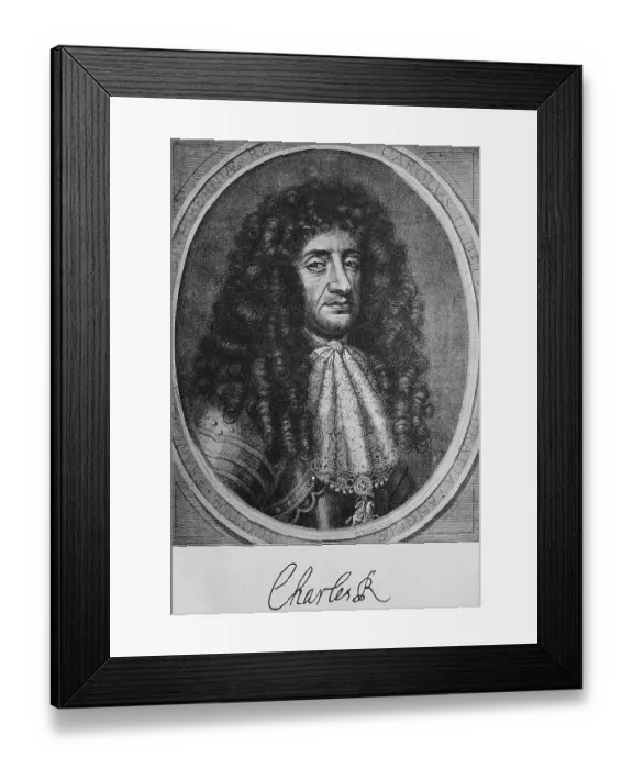 Framed Print : Charles II, also called The Merry Monarch Framed Print : Charles II, also called The Merry Monarch
