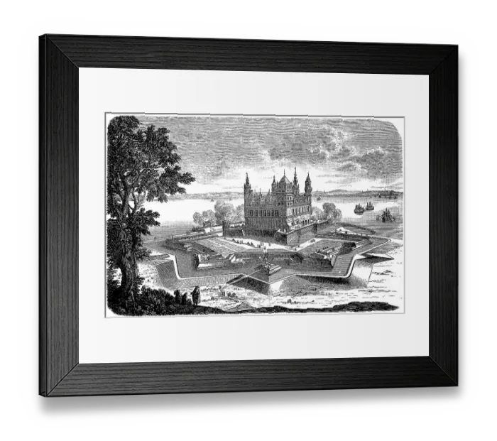 Framed Print : Kronborg Castle, Kronborg Slot