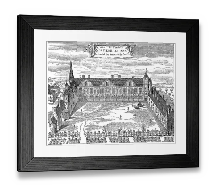Framed Print : Plessis-les-Tours