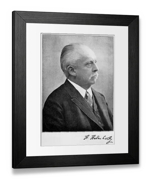 Framed Print : Hermann Ludwig Ferdinand Helmholtz