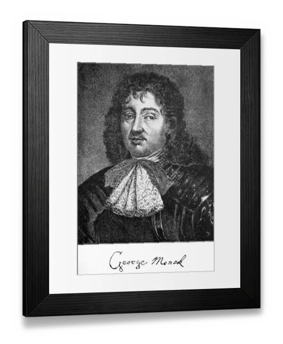 Framed Print : George Monck, 1st Duke of Albemarle Framed Print : George Monck, 1st Duke of Albemarle