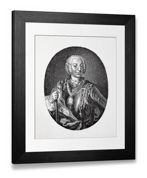 Framed Print : Victor Emmanuel I 24 July 1759 Framed Print : Victor Emmanuel I 24 July 1759