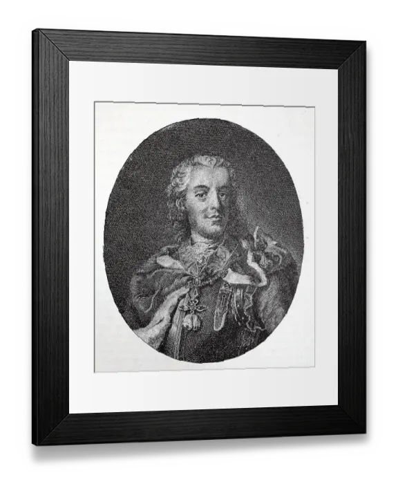 Framed Print : Prince Charles Alexander of Lorraine and Bar