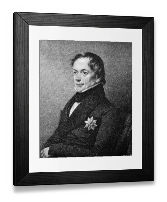 Framed Print : Johann Albrecht Friedrich Eichhorn Framed Print : Johann Albrecht Friedrich Eichhorn