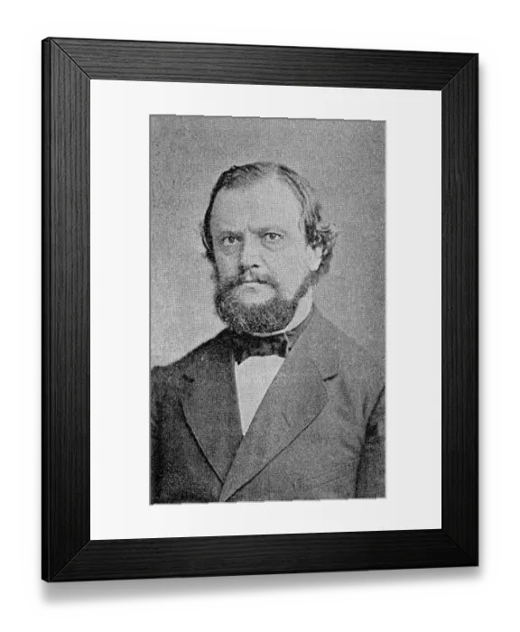 Framed Print : Paul Ludwig Adalbert Falk, 10 August 1827 Framed Print : Paul Ludwig Adalbert Falk, 10 August 1827
