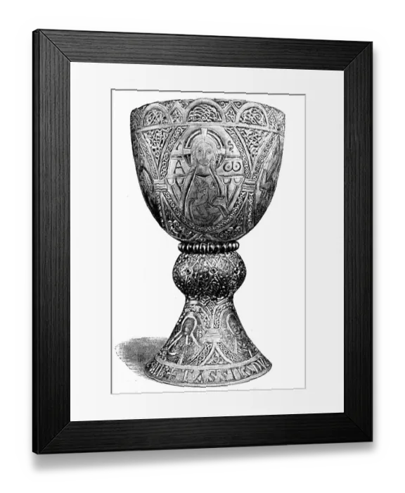 Framed Print : Tassilo chalice is the name given to a chalice kept in Kremsmuenster Abbey Framed Print : Tassilo chalice is the name given to a chalice kept in Kremsmuenster Abbey