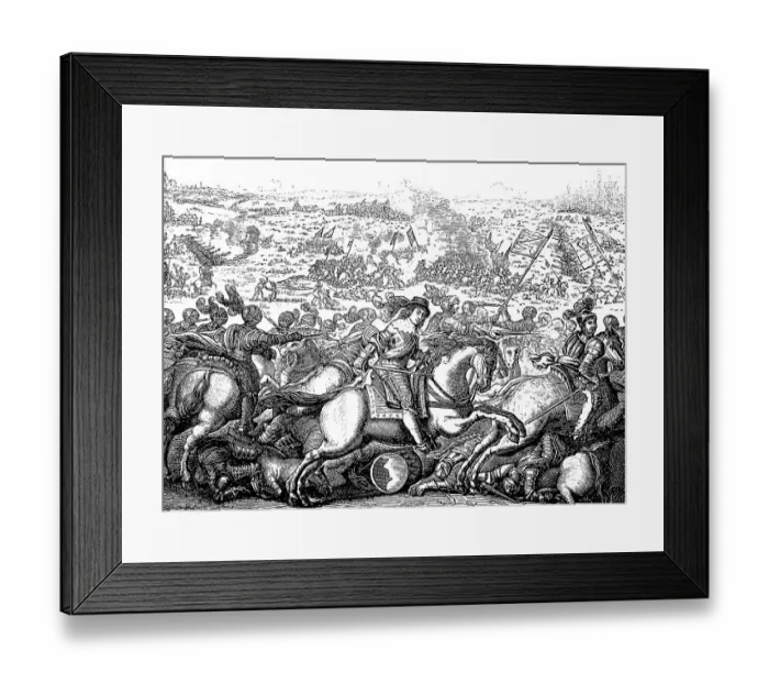 Framed Print : Battle of Rocroi, 19 May 1643, during the Franco-Spanish War (1635-1659) Framed Print : Battle of Rocroi, 19 May 1643, during the Franco-Spanish War (1635-1659)