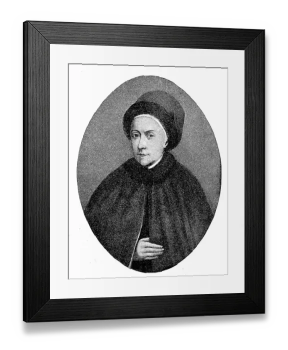 Framed Print : Marfa Fyodorovich Romanov, 14 August 1631