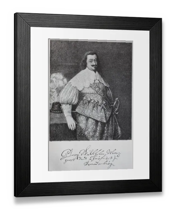 Framed Print : George William, 13 November 1595 Framed Print : George William, 13 November 1595