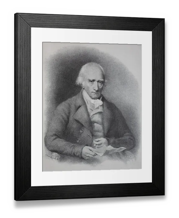 Framed Print : Warren Hasting, 6 December 1732