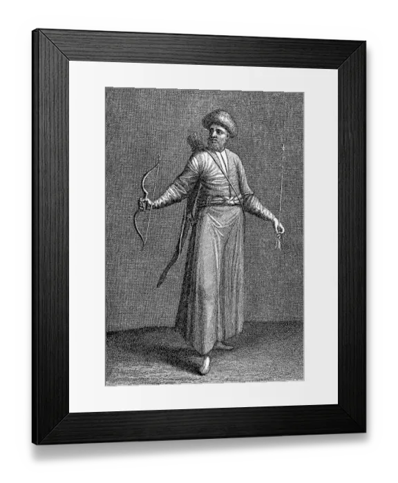 Framed Print : A tartare from the Crimea, Tatars