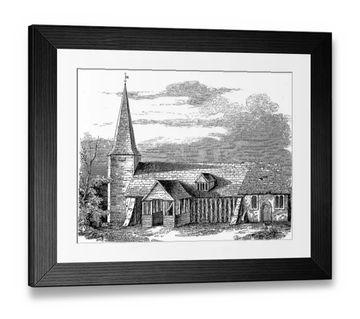 Framed Print : St Andrew's Church, also called Greensted Church Framed Print : St Andrew's Church, also called Greensted Church