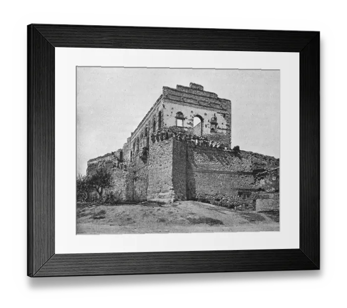 Framed Print : Ruins of the Hepdomon Palace in Constantinople