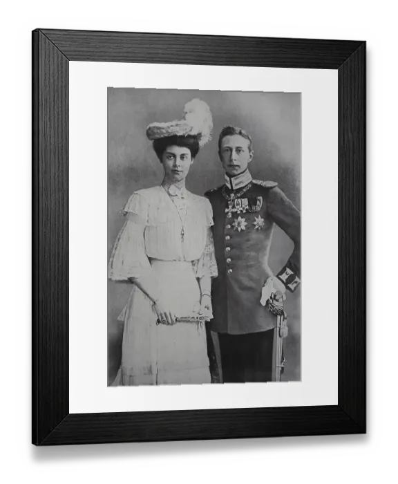 Framed Print : Friedrich Wilhelm Victor August Ernst Framed Print : Friedrich Wilhelm Victor August Ernst