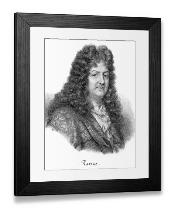 Framed Print : Jean Baptiste Racine, 22 December 1639