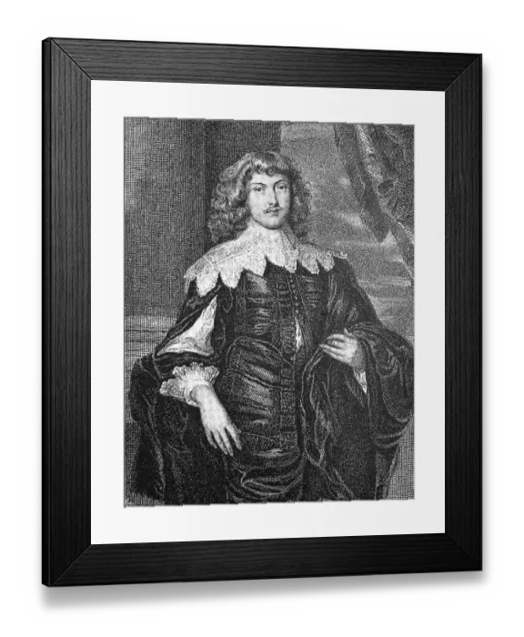 Framed Print : George Digby, 2nd Earl of Bristol