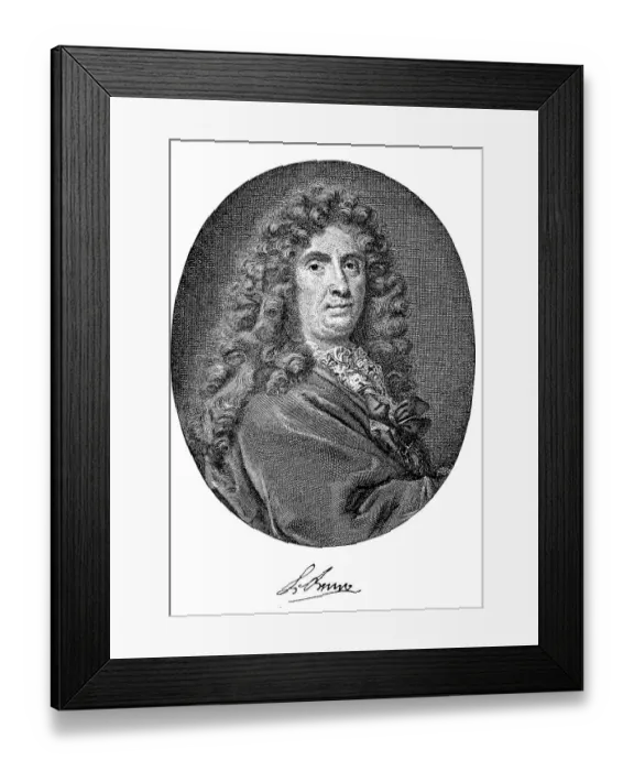 Framed Print : Charles Le Brun, Lebrun, 24 February 1619 Framed Print : Charles Le Brun, Lebrun, 24 February 1619
