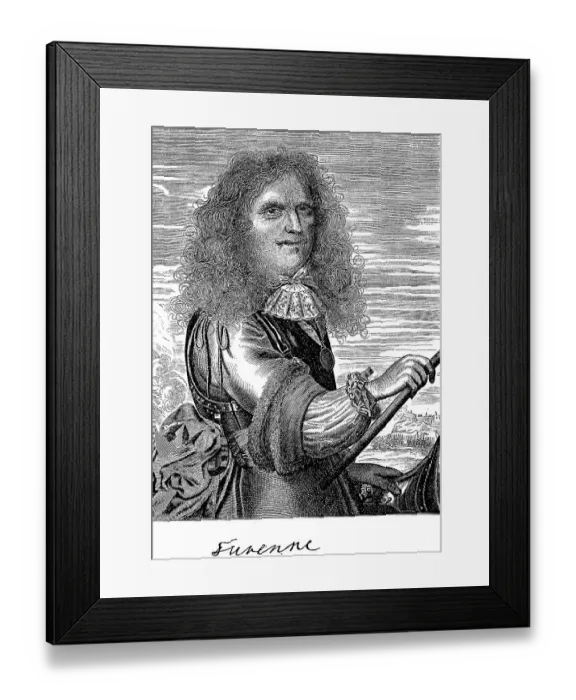 Framed Print : Henri de La Tour d'Auvergne Framed Print : Henri de La Tour d'Auvergne