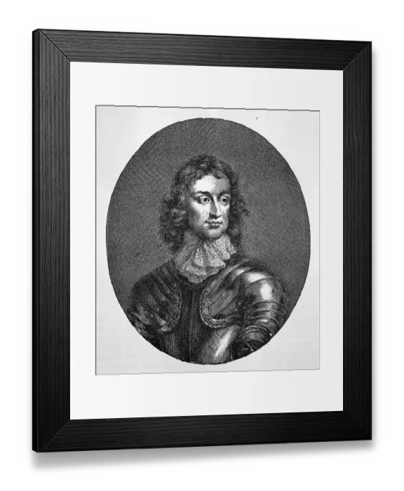 Framed Print : John Lambert, 7 September 1619
