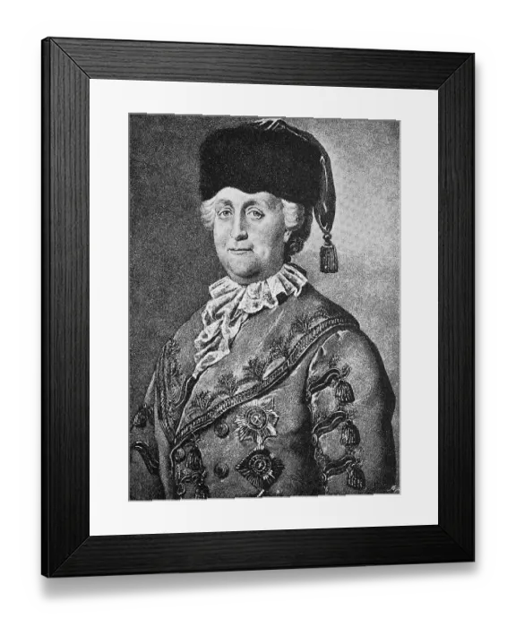 Framed Print : Catherine II called Catherine the Great Framed Print : Catherine II called Catherine the Great