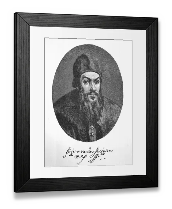 Framed Print : Sigismund II. August, Zygmunt II