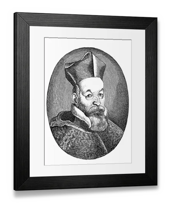 Framed Print : Peter Pazmany de Panasz, Petrus Pazmanus Framed Print : Peter Pazmany de Panasz, Petrus Pazmanus