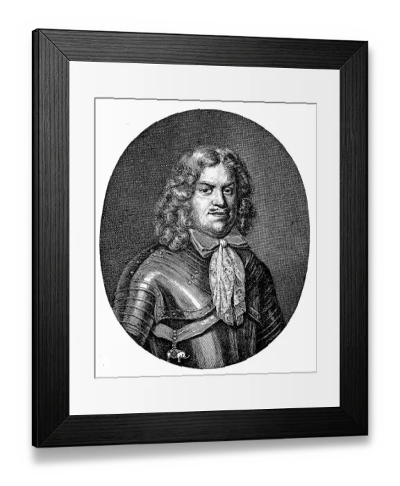 Framed Print : Johann Georg III, 30 June 1647