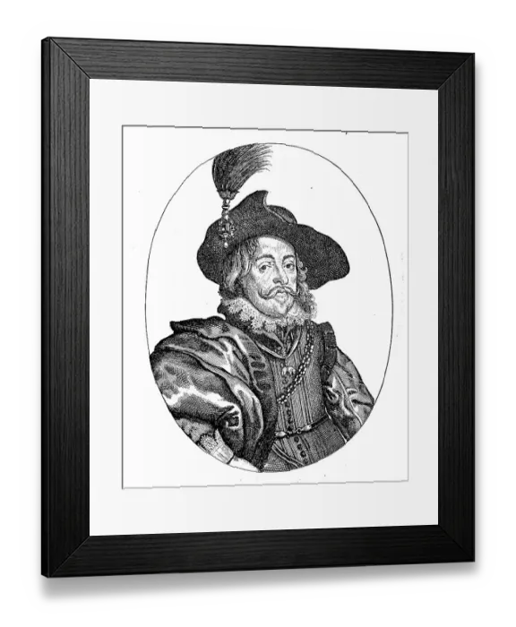 Framed Print : Wladyslaw IV Wasa, Wladyslaw IV Waza