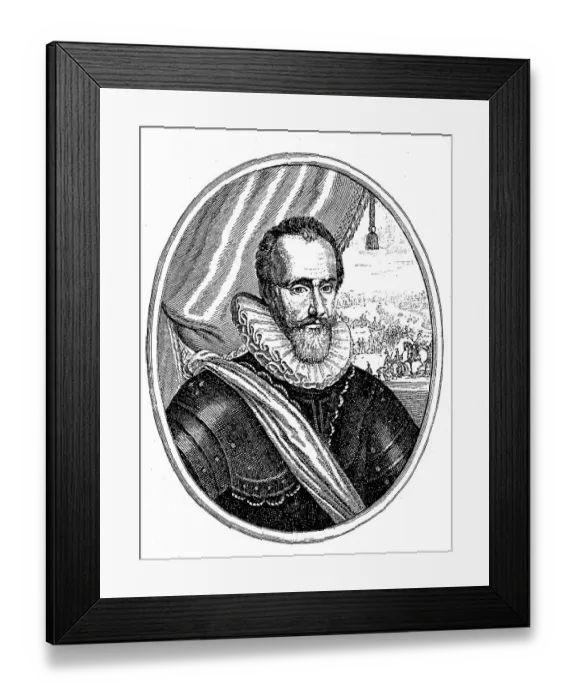 Framed Print : Henri de La Tour d'Auvergne