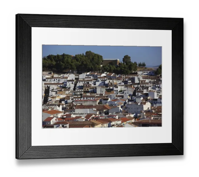 Framed Print : Old Town of Antequera, Andalusia, Spain, Europe