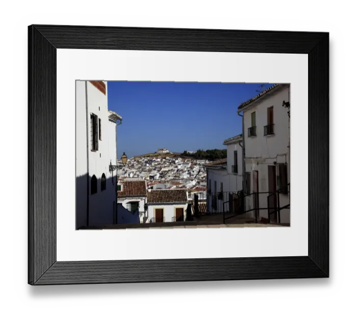 Framed Print : Old Town of Antequera, Andalusia, Spain, Europe