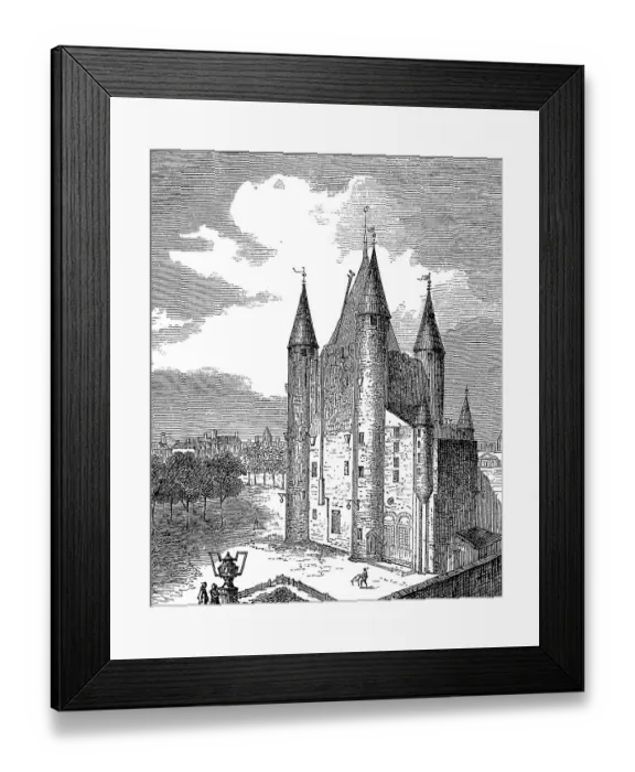 Framed Print : The Temple in Paris, France