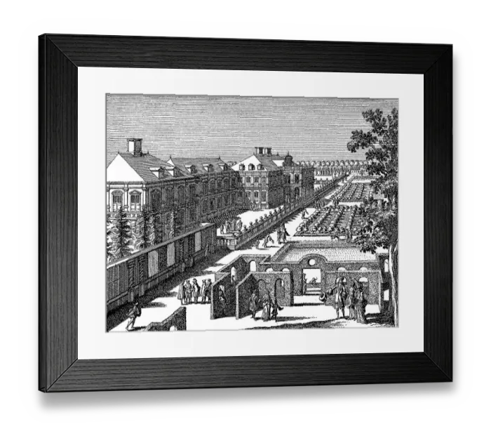 Framed Print : Ryswyk Castle in the 17th century